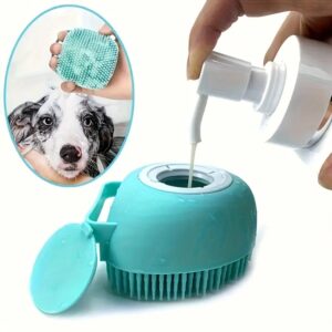 Cepillo Masajeador para Baño de Mascotas