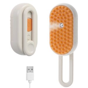 Cepillo a Vapor para mascotas 4-en-1 USB