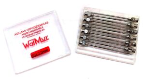 Agujas Intravenosas y sangrado 2,0 x 60 mm. Docena