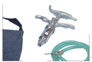 JERINGA AUTOVACUNADOR W66 – WALMUR + SOPORTE PARA COLGAR