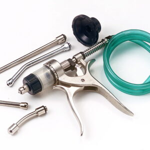 Multiaplicador automático capacidad 10 ml., con accesorios.
