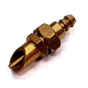 Bebedero automático para conejos. De bronce, con espiga p/caño
