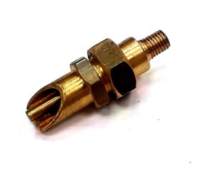 Bebedero automático para conejos, bronce, rosca para caño.