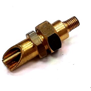 Bebedero automático para conejos, bronce, rosca para caño.