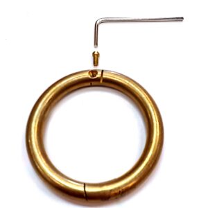 Argolla de bronce p/terneros 47 x 8 mm., removible