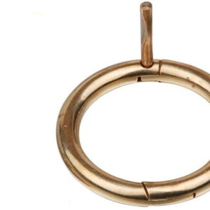 Argolla de bronce p/toros, 54 x 8 mm., fija