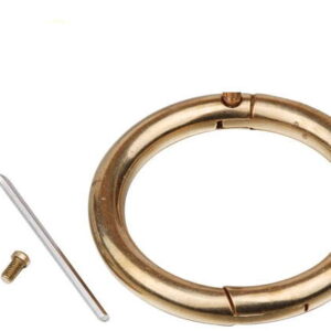 Argolla de bronce p/toros, 54 x 8 mm., removible