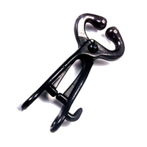 Mocheta tenaza chica, 190 mm., metálica, con traba