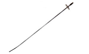 Sonda uterina , con adaptador. De 4mm. x 440 mm.