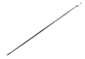 Sonda uterina, con cono para jeringa y oliva para goma.