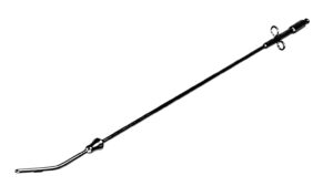 Sonda uterina, angular, con oliva para goma.