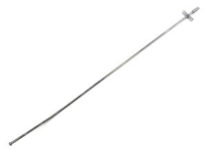Sonda uterina, de 4 mm. x 460mm, con apoyadedo.