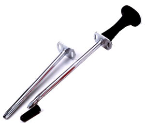 Trocar de metal, con 2 vainas, de 6 mm. x  150 mm.
