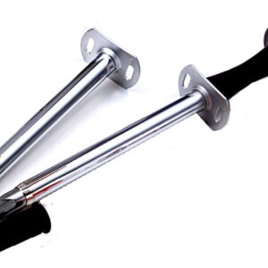 Trocar p/vacunos de metal, 2 vainas, de 9 x 150 mm