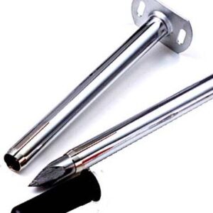 Vaina metálica para trocar de 9 mm x 150 mm.