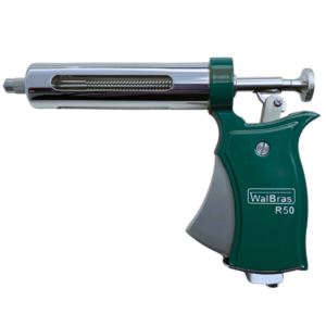 JERINGA AUTOMÁTICA TIPO PISTOLA R50 VERDE – WALBRAS