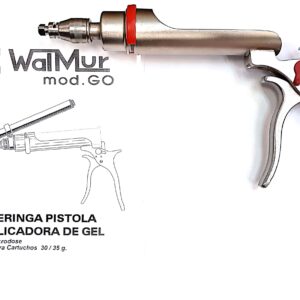 Jeringa aplicadora de gel, mod. GO 30/35 grs. S/IL