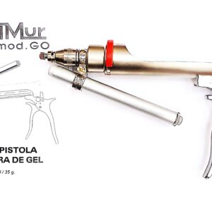 Jeringa aplicadora de gel, mod. GO 30/35 grs. C/IL