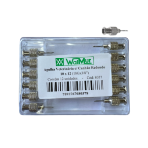 AGUJAS SUBCUTÁNEAS 10×12 PABELLÓN REDONDO x12 – WALMUR