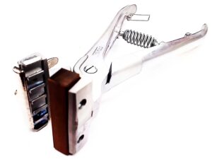 Pinza Tatuadora Walmur, carril 6 cifras. Altura 10mm
