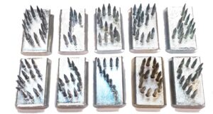 Juego de Números Walmur, para tatuar. De 10 x 6 mm.