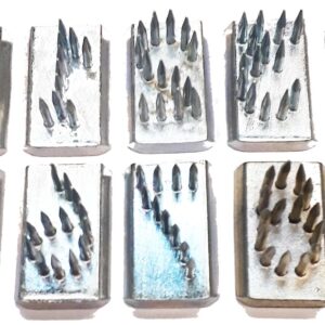Juego de Números Walmur, para tatuar. De 10 x 6 mm.