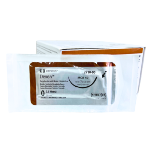 HILO SUTURA DEXON POLYCRYL CON AGUJA «0» – UNIDAD