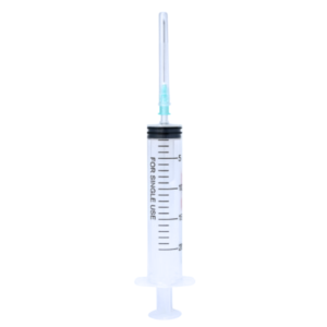 JERINGA CON AGUJA DESCARTABLE – 20 ML. – X1