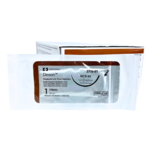 HILO SUTURA DEXON POLYCRYL CON AGUJA «1» – UNIDAD