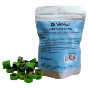 GOMAS PARA CASTRADOR DE TERNEROS WALMUR x25