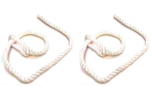 Juego de cuerdas para forceps veterinario. 2 lazos