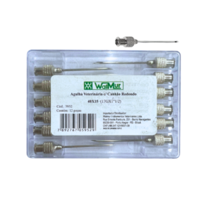 AGUJAS INTRAMUSCULARES 40×15 PABELLÓN REDONDO x12 – WALMUR