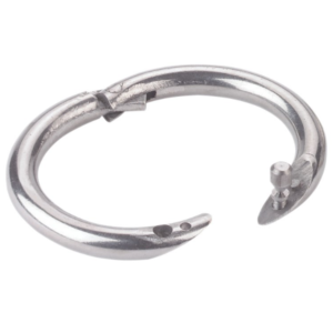 ARGOLLA EN ACERO FIJA PARA TOROS – 59 x 8 MM.