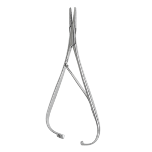 Pinza porta agujas Mathieu 17 cm., en Ac. Inoxidable
