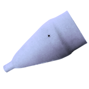 SOPORTE & CONO DE LÁTEX PARA TUBO RECOLECTOR DE SEMEN VACUNO
