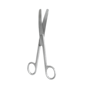 TIJERA QUIRÚRGICA CURVA PUNTAS ROMA/ROMA – 16 CM.