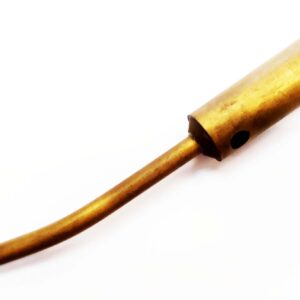 Tomero de bronce, de 30 mililitros, dosis fija.