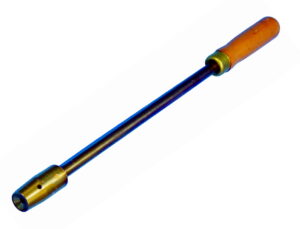 Cauterizador recto, modelo cilíndrico.