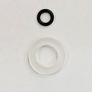 Juego de gomas p/jeringa plastica 20ml TPX