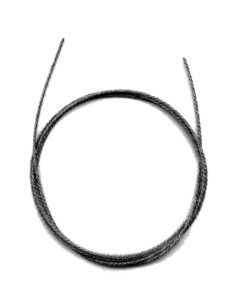 Sierra flexible para descornar tipo cable, largo 1mt.