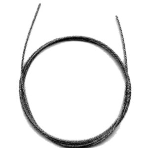 Sierra flexible para descornar tipo cable, largo 1mt.