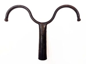 Horquilla para bañar lanares, modelo doble. «W».