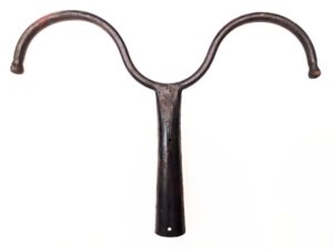 Horquilla para bañar vacunos, modelo doble. «W».