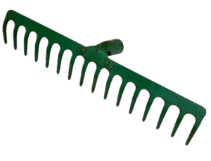 Rastrillo Metálico 43cm. – 16 Dientes – S/Mango