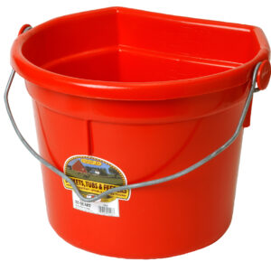 Balde plastico de pared plana,con asa. Capacidad 27 lt., MILLER.