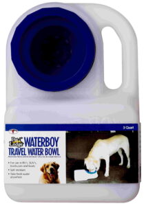 Bebedero Bowl para perros MILLER, para viaje.