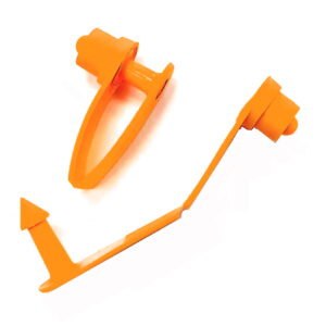 Caravana p/lanares doble SPIKE Naranja. Por 100