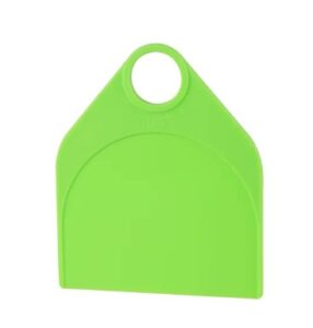 Collar medallon verde para vacunos