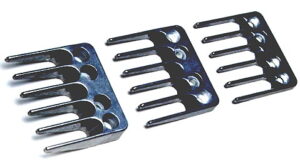 Sobrepeine metal STONE set 3 tamaños: 6, 10 y 16 mm