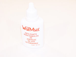 Lubricante para émbolos WALMUR, gotero de 15 ml.